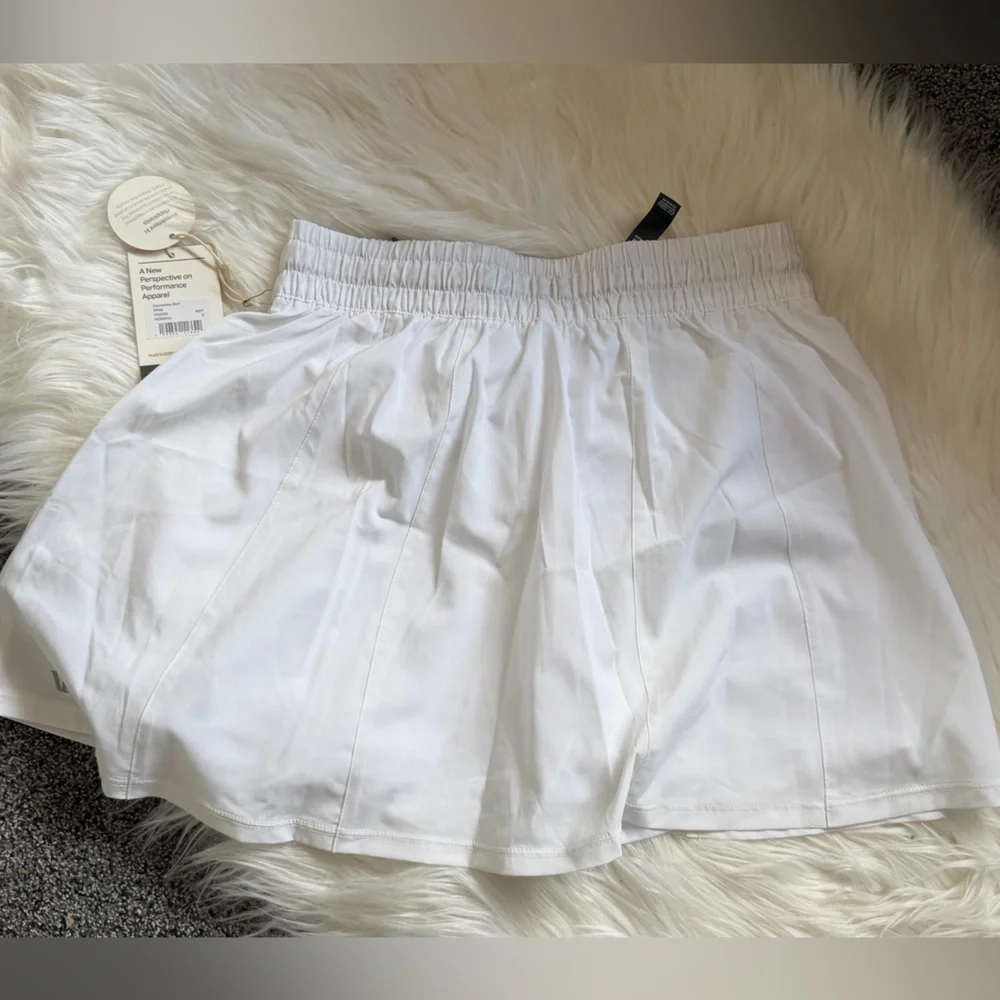 Vuori White Drawstring Midi Skirt - Picture 4 of 5